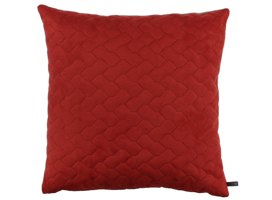 Decorative cushion Supine Brique