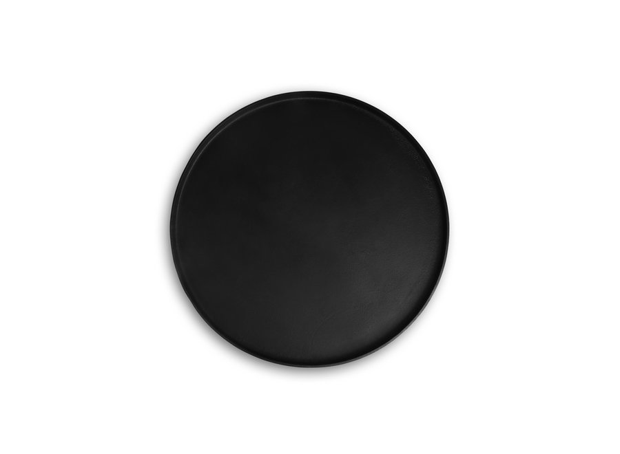 Tray 'black' - round