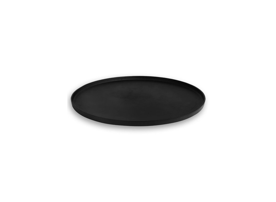 Tray 'black' - round