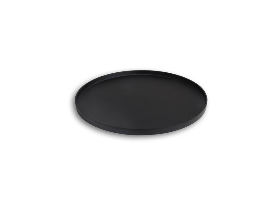 Tray 'black' - round