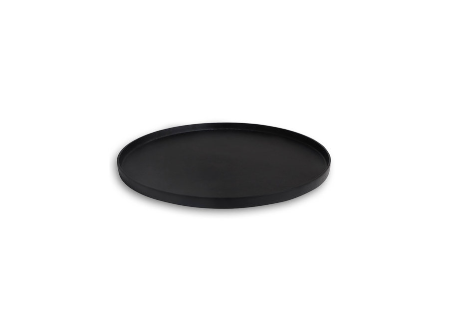 Tray 'black' - round