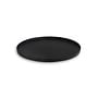Tablett 'schwarz' - rund