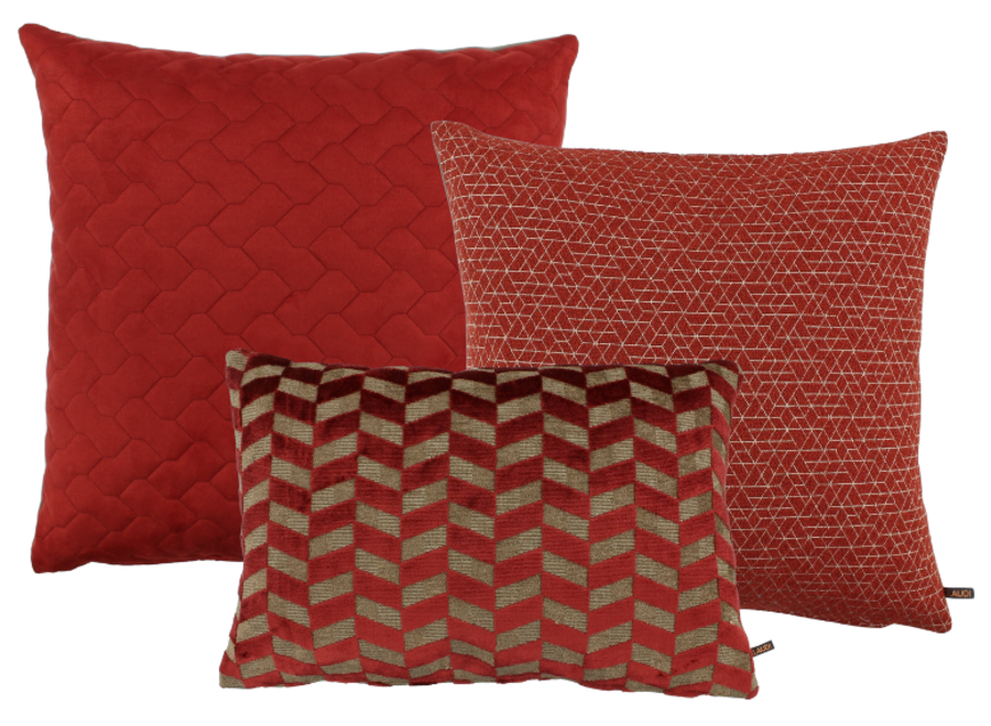 Cushion combination Brique: Supine, Juna & Sarah