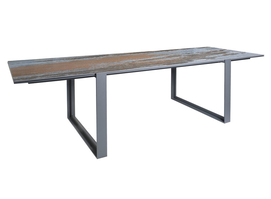 Low Dining Table 'Faro' 310x100x67cm
