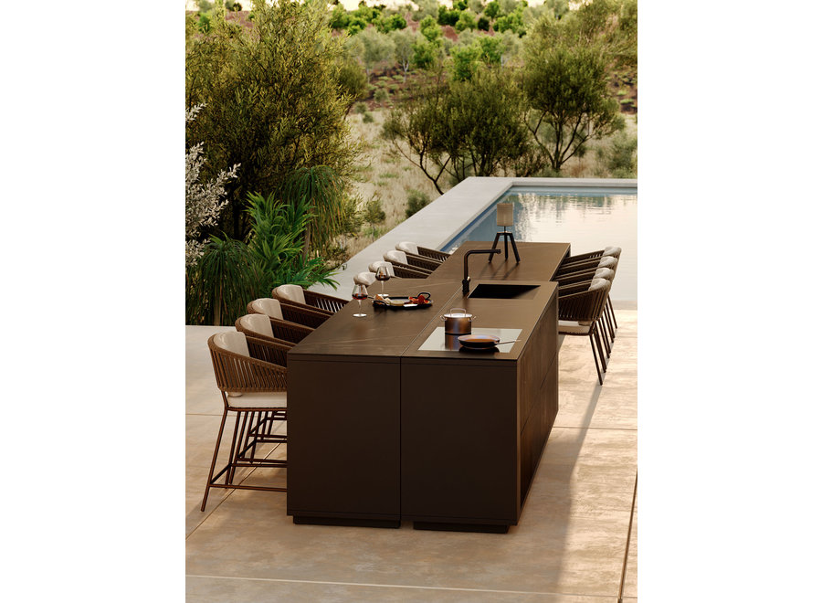 High dining tafel 'Jamie' 300x65x95cm