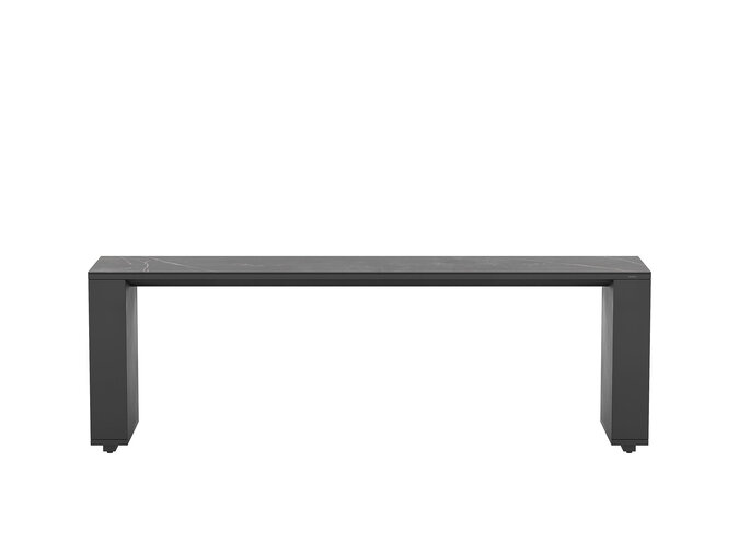 Table à manger haute 'Jamie' 300x65x95cm