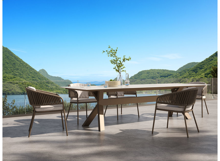 Garden table 'Lexx' 320x100x75cm