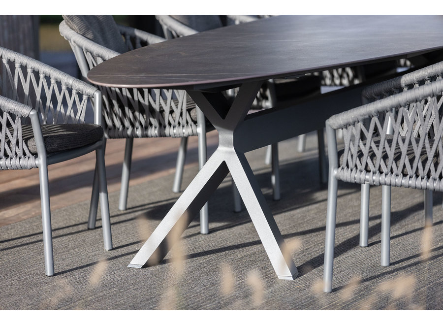 Table de jardin 'Lexx' 450x115x75cm