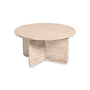 Coffee table 'Bora' - Travertine