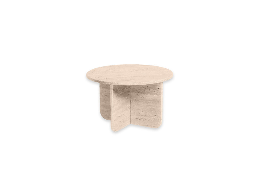 Coffee table 'Bora' - Travertine