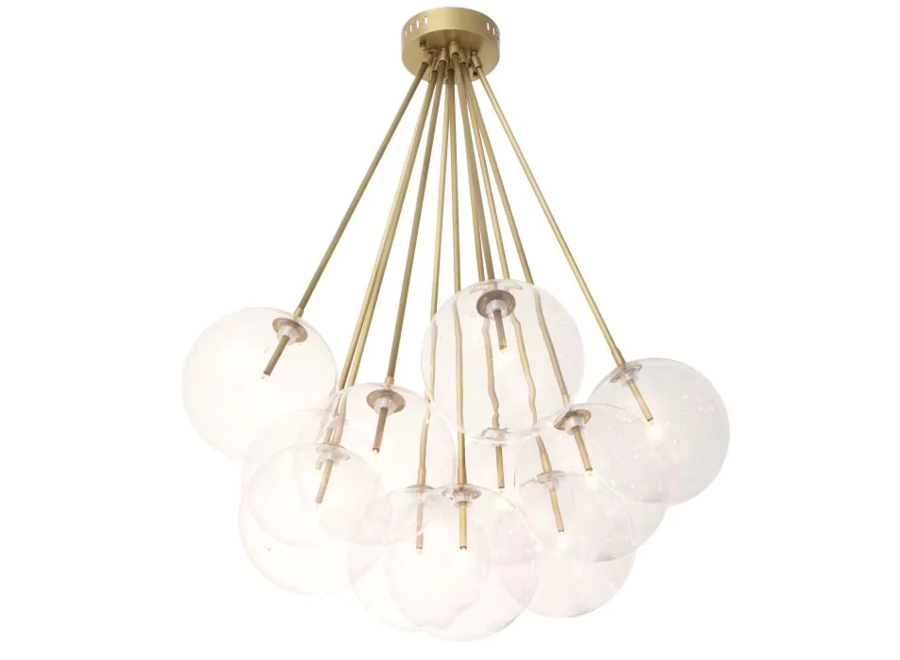 Chandelier 'Molecule' - Brass