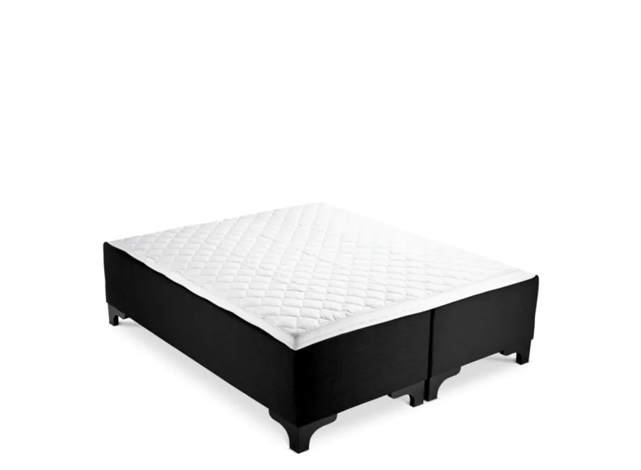 Boxspring bed 'Mavone' - 180 x 210cm - Black