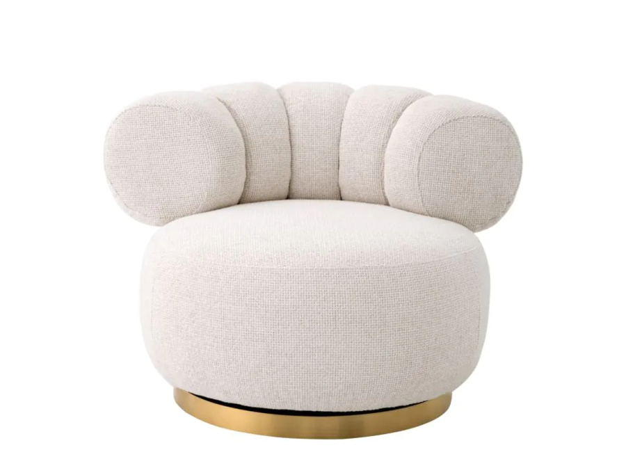 Swivel chair 'Phedra' - White