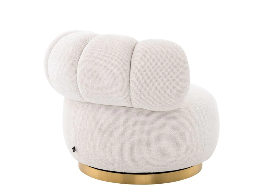 Swivel chair 'Phedra' - White