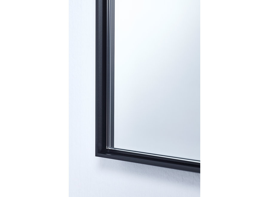 Spiegel 'Lucka' - Black - S - Rechthoekig