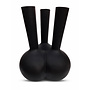 Vase en corne '3 bouches' Noir Mat