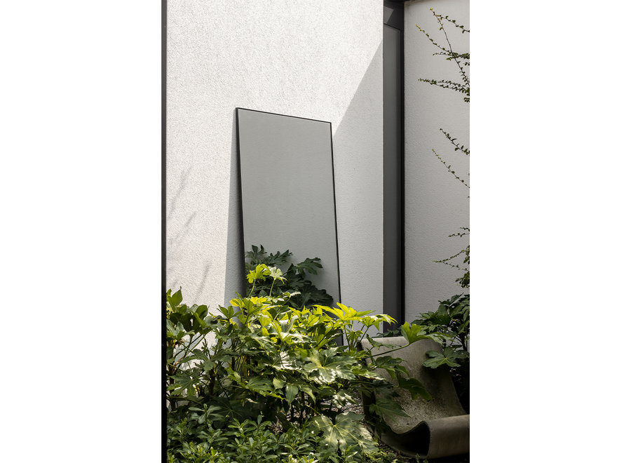 Mirror 'Lucka' Outdoor Black XXL 100 x 200 cm