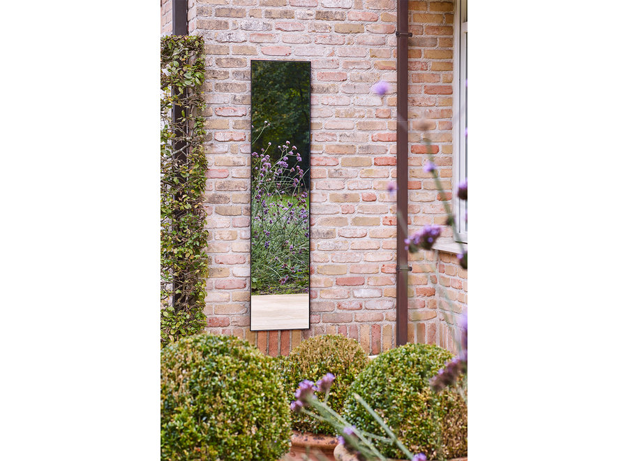 Miroir 'Lucka' Outdoor Black Hall 40 x 175 cm