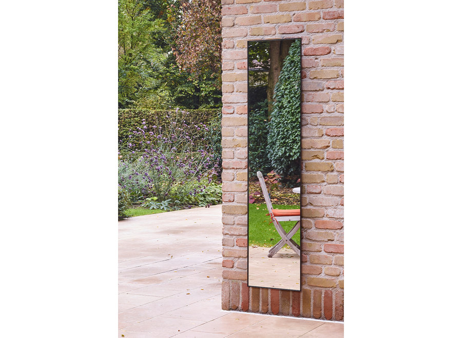 Miroir 'Lucka' Outdoor Black Hall 40 x 175 cm