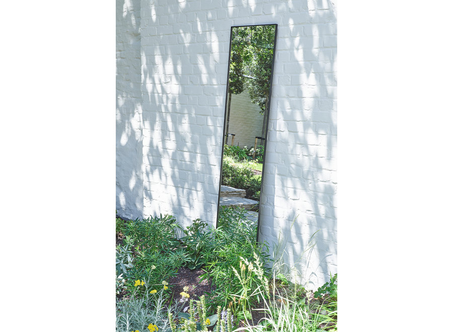 Mirror 'Lucka' Outdoor - Black - Hall
