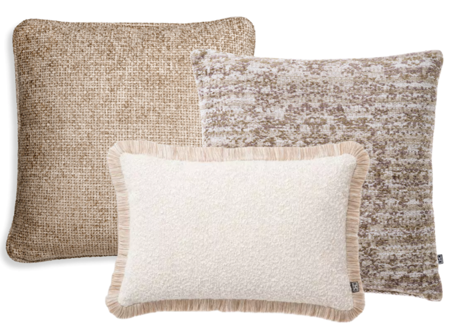 Combinaison coussin Brown/Cream: Lyssa, Serene & Nami