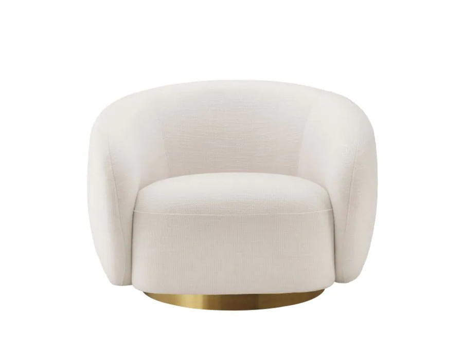 Chaise pivotante 'Brice' - Avalon white