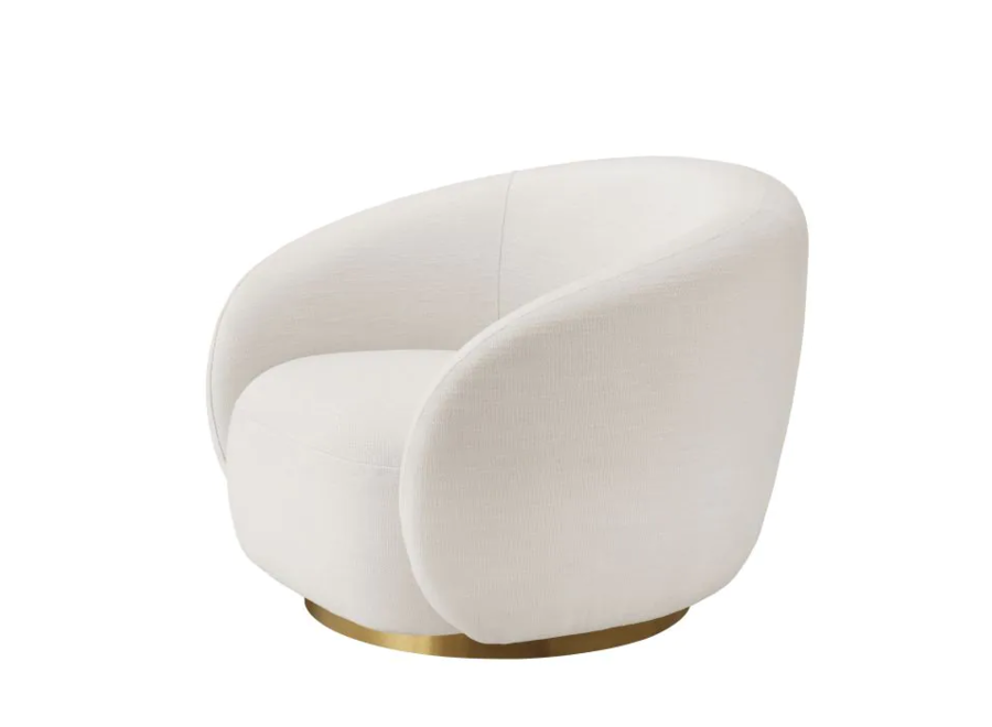 Chaise pivotante 'Brice' - Avalon white