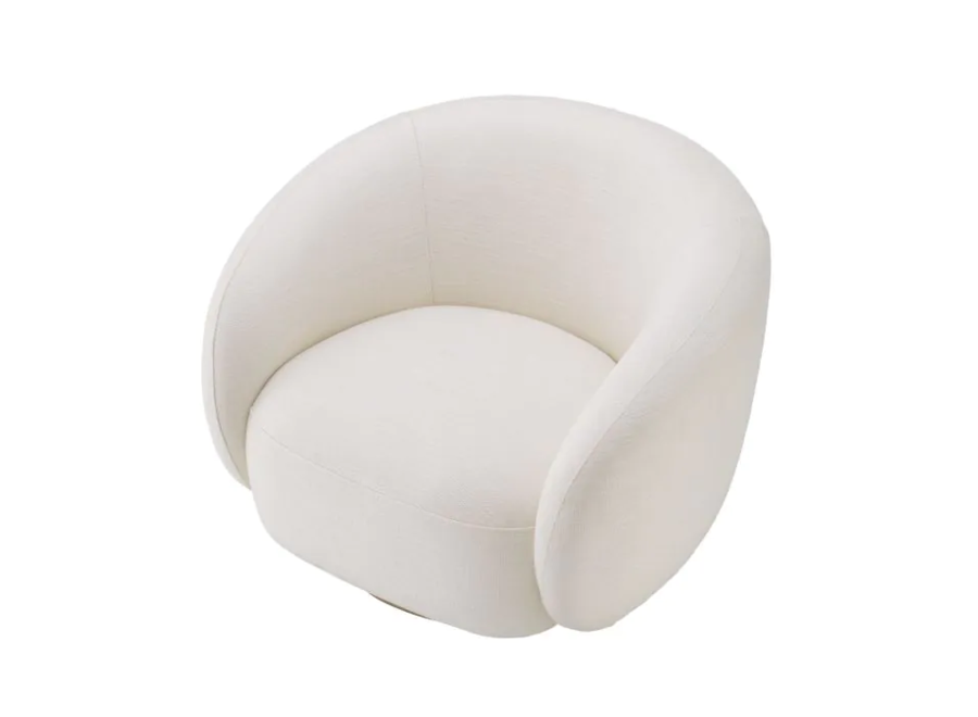 Chaise pivotante 'Brice' - Avalon white