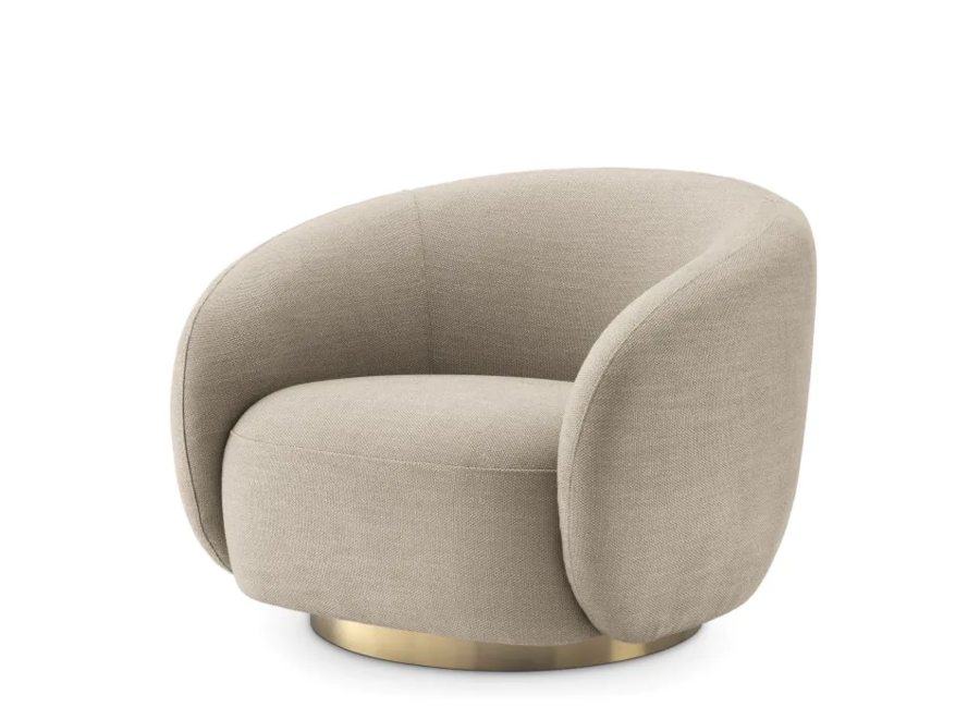 Chaise pivotante Brice - Avalon sand