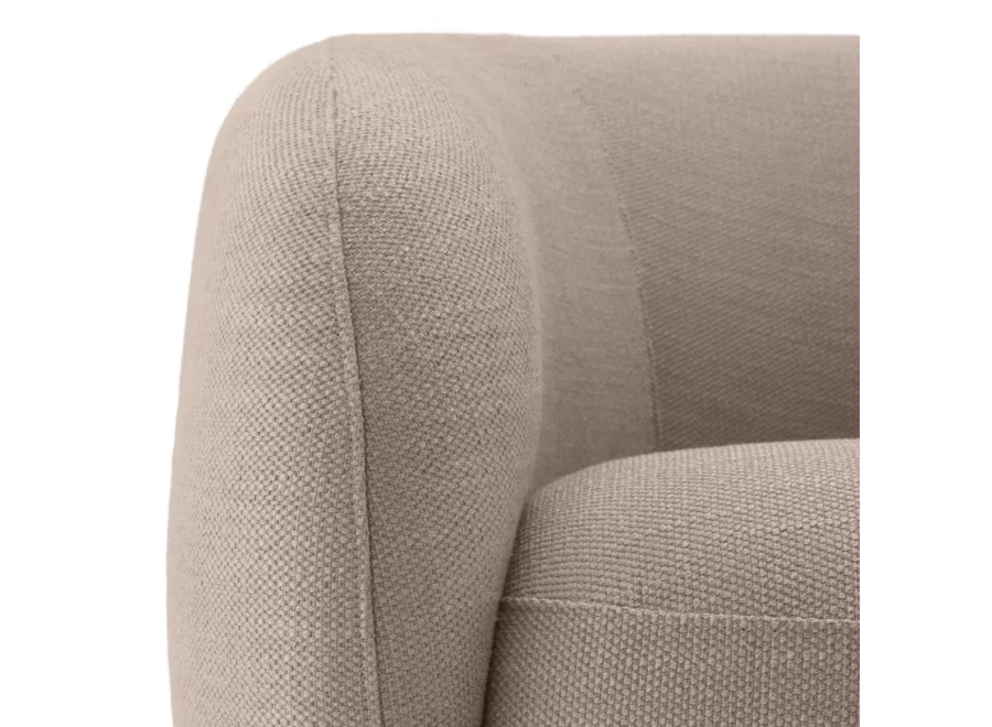 Swivel armchair 'Brice' - Avalon sand