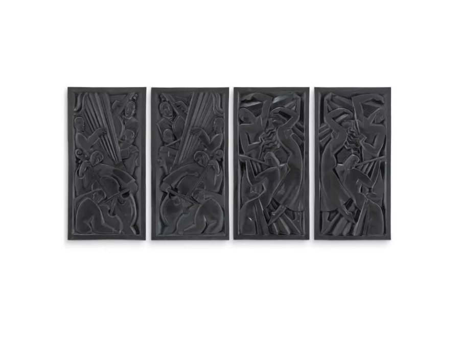 Wall Object 'Senza' - set of 4