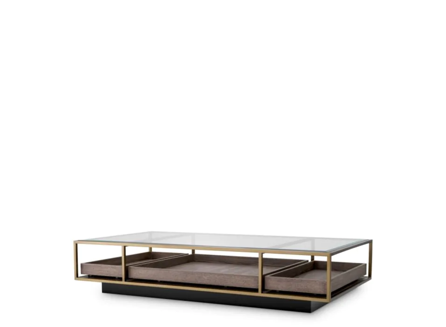 Coffee Table Roxton - Brass