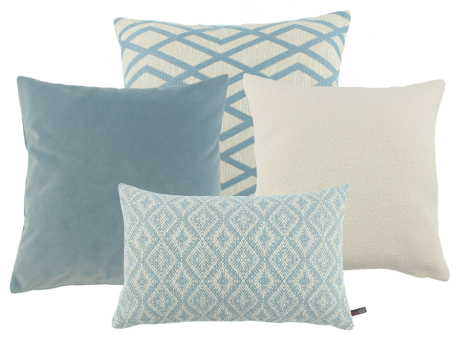 Combinaison coussin W| Outdoor Iced Blue: Calita, Kamari, Playana & Kisa