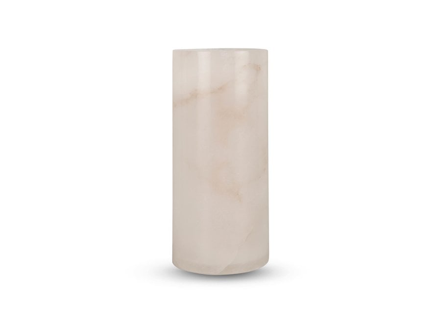 Vase 'Aalborg' M - Alabaster