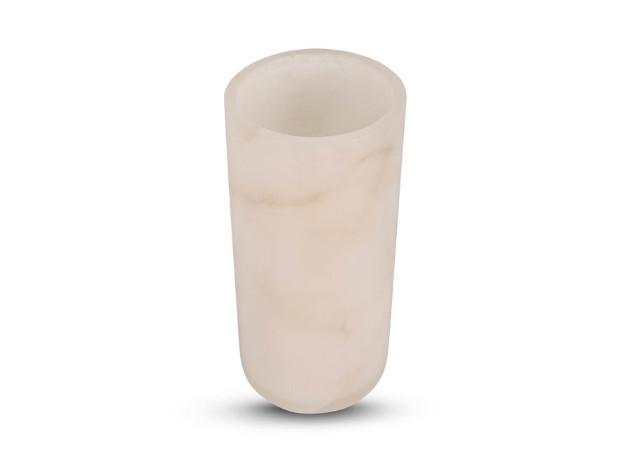 Vase 'Aalborg' M - Alabaster