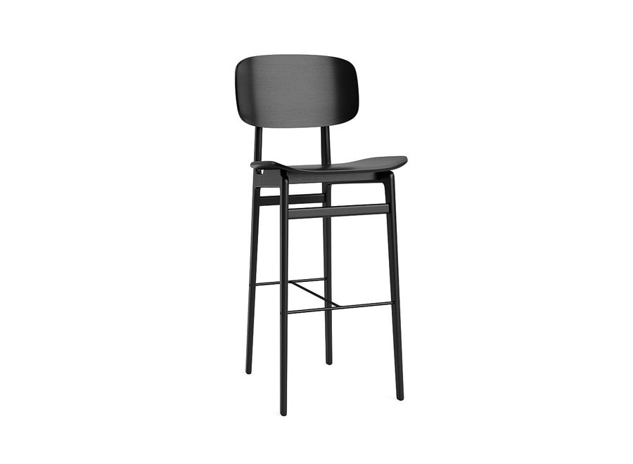 Bar chair NY11 Black oak - Backrest