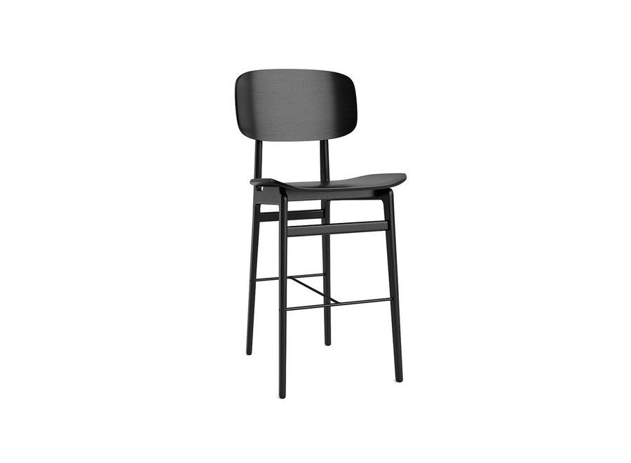 Bar chair NY11 Black oak - Backrest