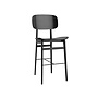 Bar chair NY11 Black oak - Backrest