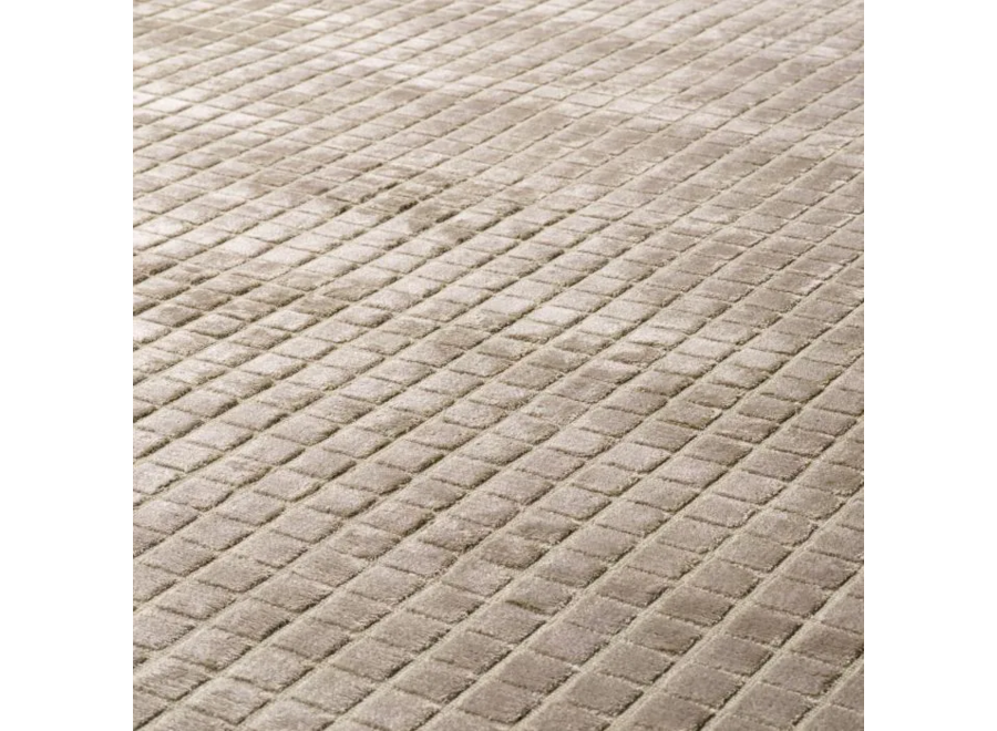Monster 60x60 cm Carpet: 'Crown' - Grey