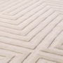 échantillon de tapis 14x20 cm: 'Breck' - Ivory