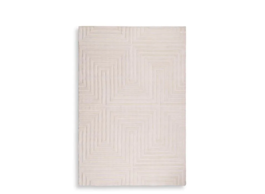 Sample 14x20 cm Carpet: 'Breck' - Ivory
