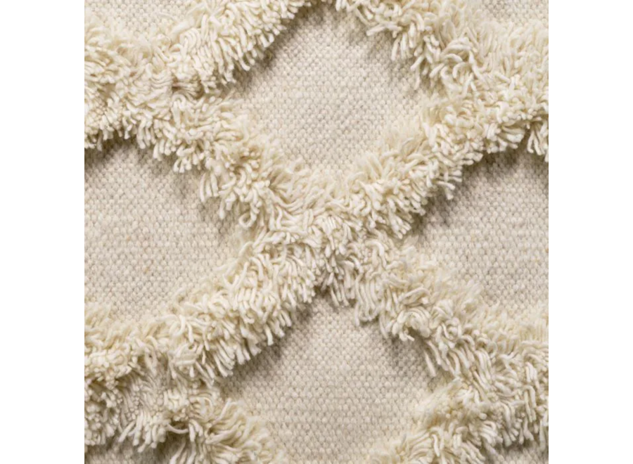 Carpet 'Carré' - Ivory