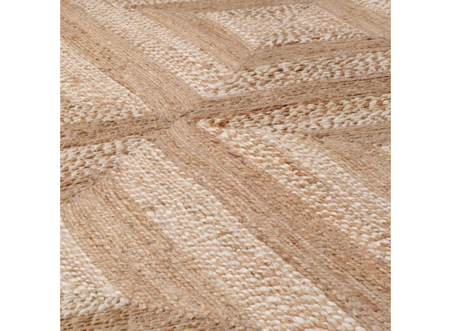 Tapis 'Mugler' - Naturel