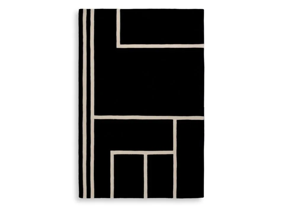Tapis 'Omar' - Black