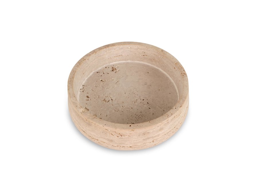 Bowl 'Aarhus' Travertine - M