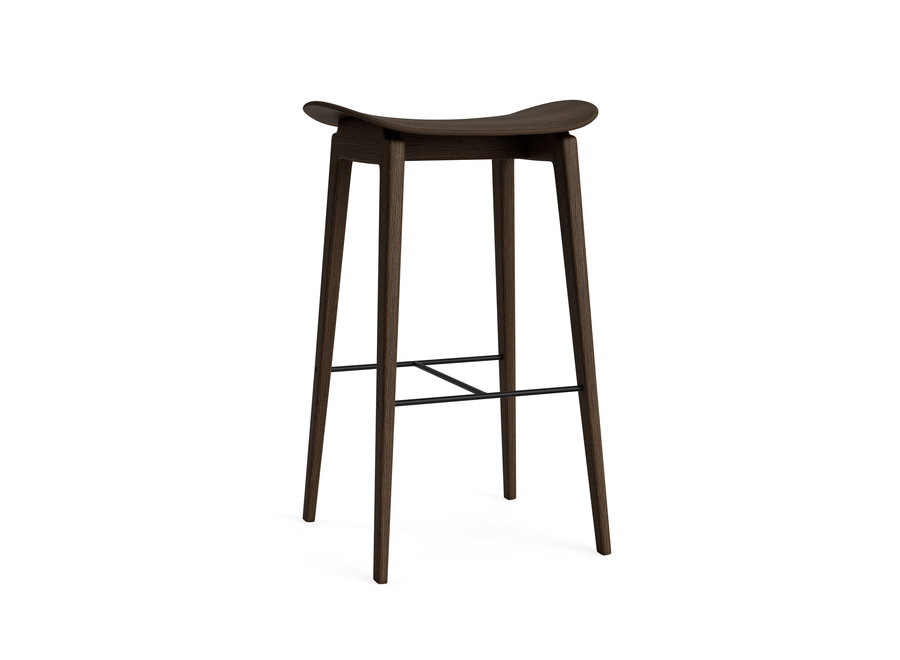 Bar chair NY11 Dark smoked oak