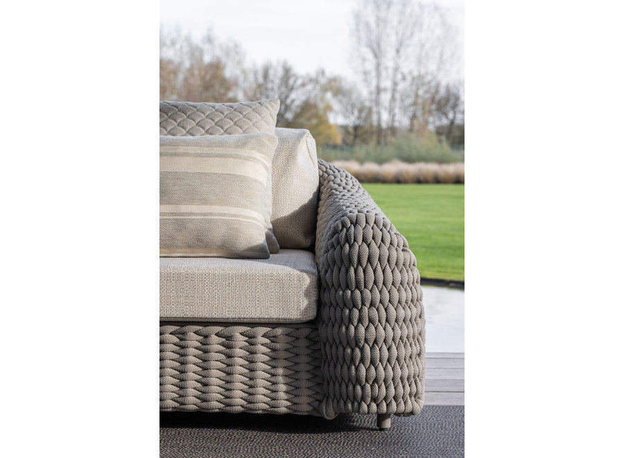 Lounge set 'Deauville' chaise longue right - Slate