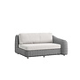 Lounge set 'Deauville' loveseat right - Slate