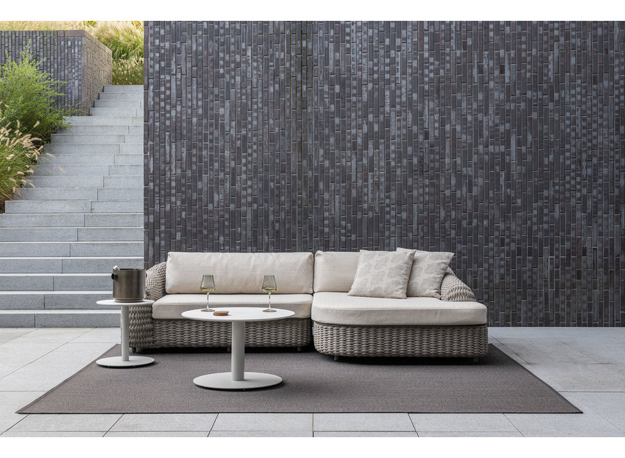 Loungeset 'Deauville' Zweiersofa rechts - Slate