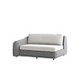 Loungeset 'Deauville' Zweiersofa links - Slate
